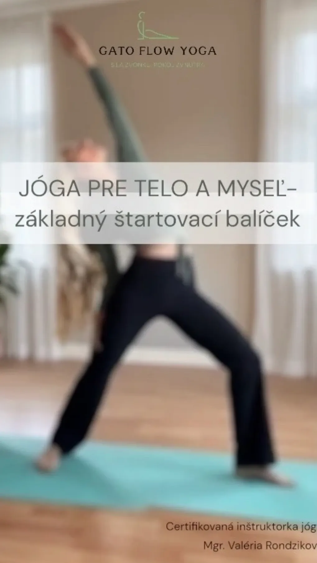 Jóga pre telo a myseľ – základný štartovací balíček (E-book + 6 videí)
