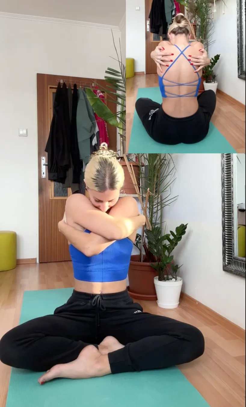 Náhľad 2 z videa Jóga na uvoľnenie krku a trapézov